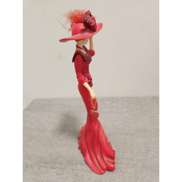 Red At Heart Figurine Thomas Kinkade Passion for Red Collection Adult Figurines - Picture 2 of 10